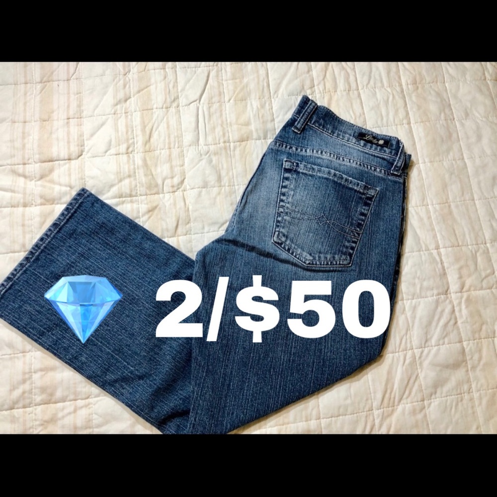 💎 Lucky Brand Crop Jeans